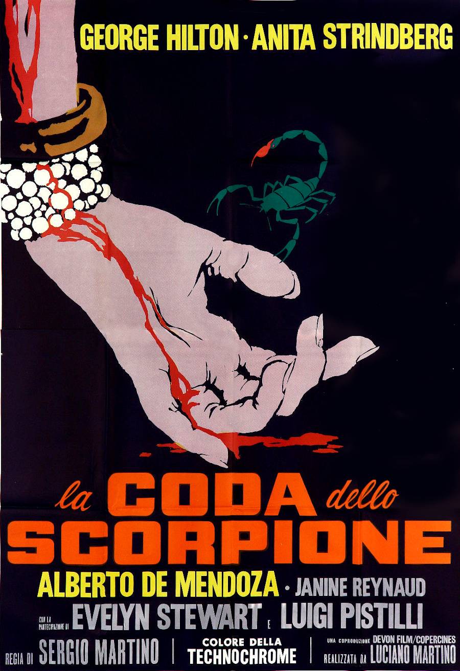 The Case of the Scorpion's Tail (1971) Italian Poster